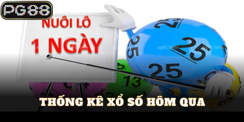 Thống kê xổ số hôm qua